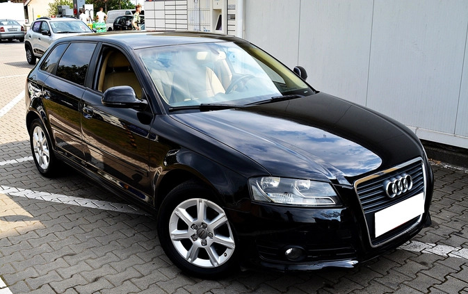 Audi A3 cena 26900 przebieg: 163000, rok produkcji 2008 z Dobrzany małe 191